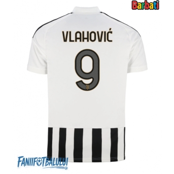 Juventus Dusan Vlahovic #9 Tricou Fotbal Replică 2026-27 Barbati Acasa